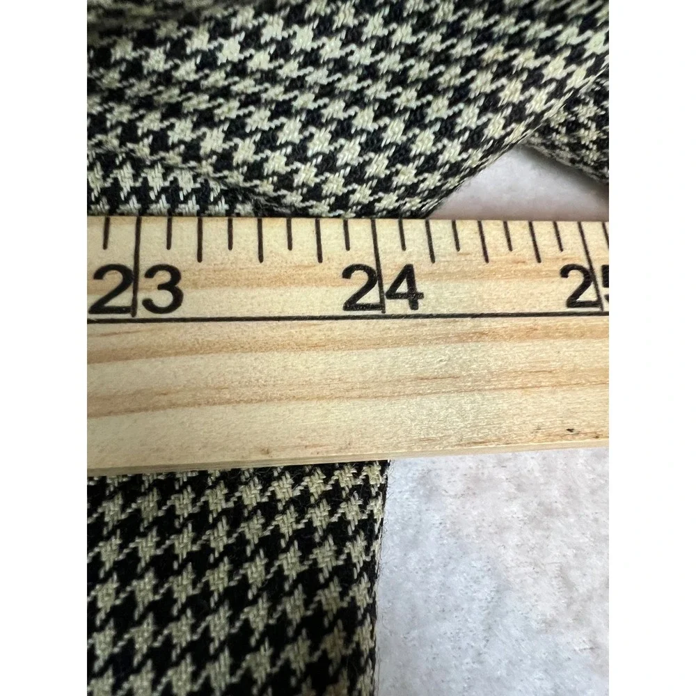 Ralph Lauren Blazer Mens 50R Tan Black Excellent 1998 Vintage Wool Houndstooth